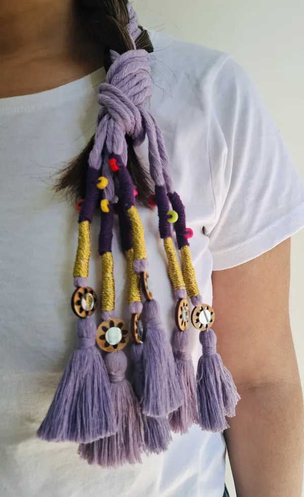 Neelima_-_Boho_Hnadmade_Parandi_(Lavender_-Pack_of_1)