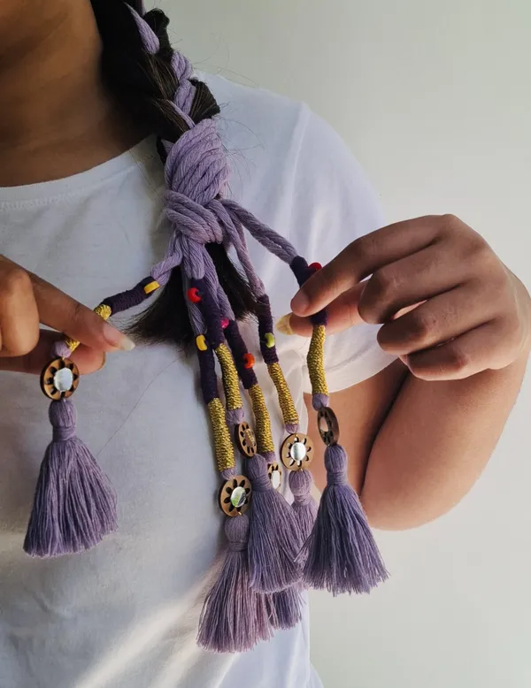 Neelima_-_Boho_Hnadmade_Parandi_(Lavender_-Pack_of_1)