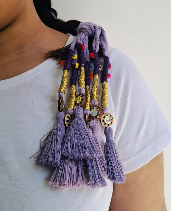 Neelima_-_Boho_Hnadmade_Parandi_(Lavender_-Pack_of_1)