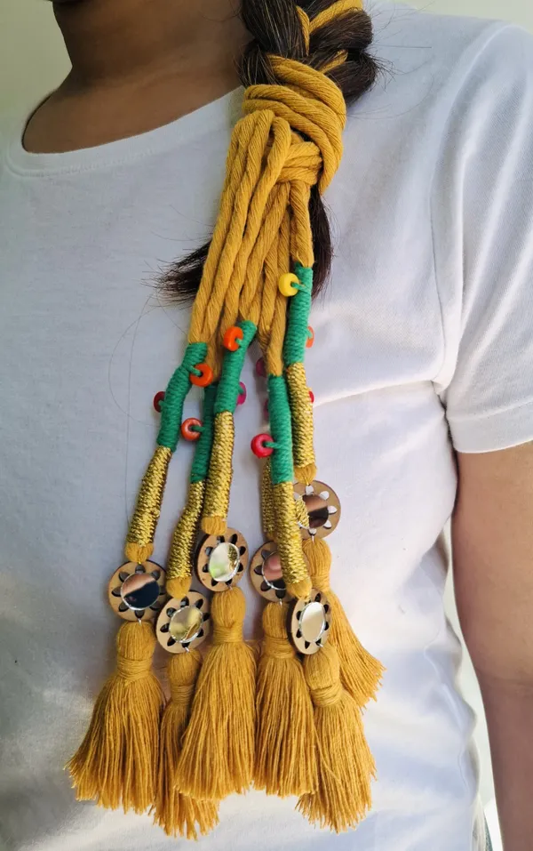 Neelima_-_Boho_Hnadmade_Parandi_(Mustard_-Pack_of_1)