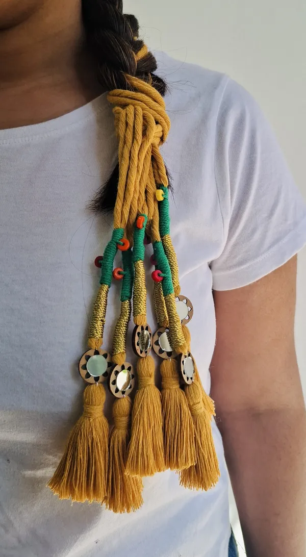 Neelima_-_Boho_Hnadmade_Parandi_(Mustard_-Pack_of_1)
