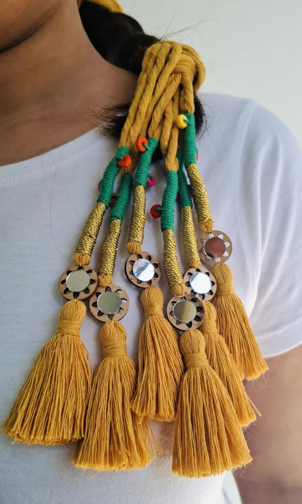 Neelima_-_Boho_Hnadmade_Parandi_(Mustard_-Pack_of_1)
