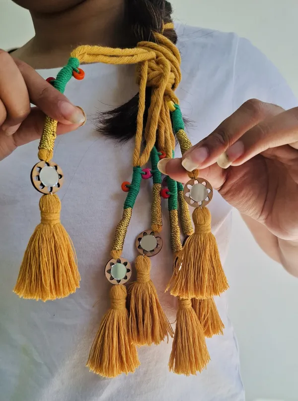 Neelima_-_Boho_Hnadmade_Parandi_(Mustard_-Pack_of_1)