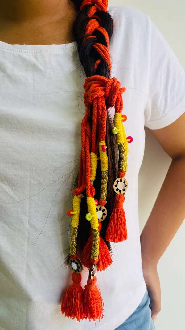 Neelima_-_Boho_Hnadmade_Parandi_(Orange-Pack_of_1)