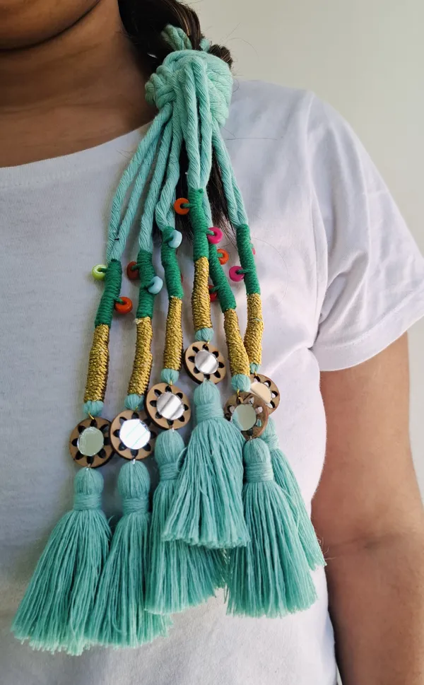 Neelima_-_Boho_Hnadmade_Parandi_(Pastel_Blue_-Pack_of_1)