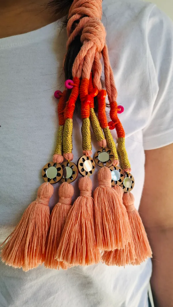 Neelima_-_Boho_Hnadmade_Parandi_(Peach_-Pack_of_1)