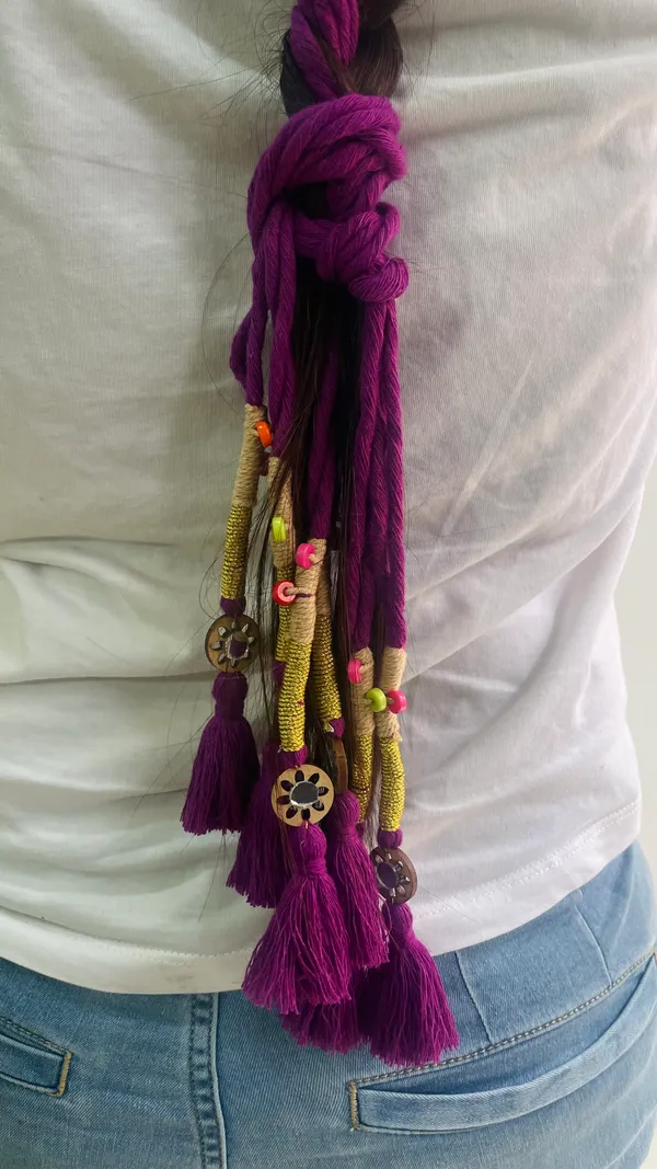 Neelima_-_Boho_Hnadmade_Parandi_(Purple_-Pack_of_1)