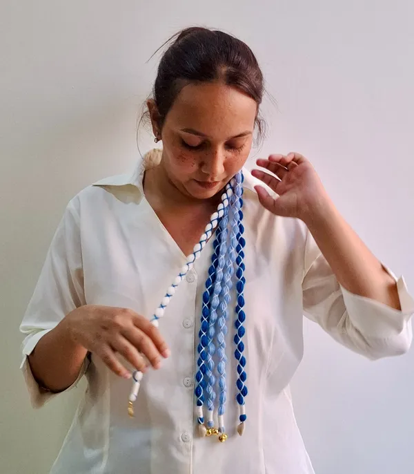 Rang_-_Handmade_Parandi_(Blue)_(Full_Length_20-22_inch)_(Pack_of_1)