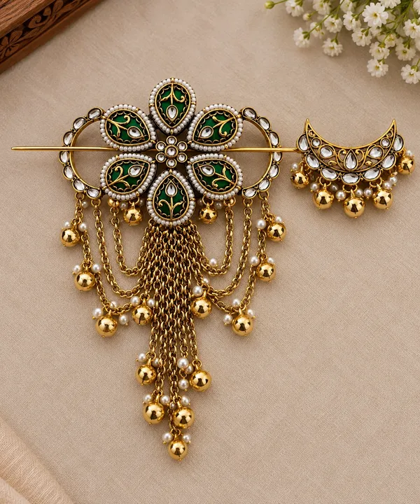 Royal_Kundan_Hair_Brooch_with_Stick_