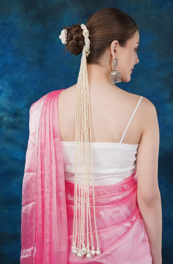 Ruhi_-_Pearl_Hair_Combo_of_3_(Gajra_+_Hairstring_+_Pin)