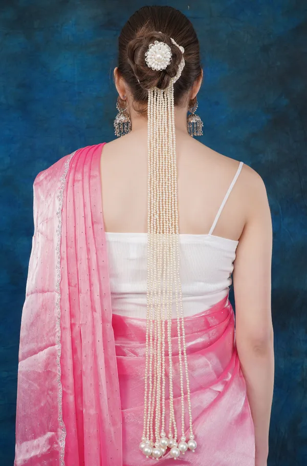Ruhi_-_Pearl_Hair_Combo_of_3_(Gajra_+_Hairstring_+_Pin)