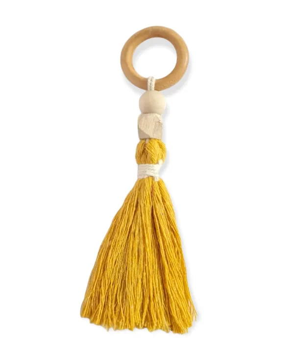 Panache_Handmade_Cotton_Tassels_for_DIY_&_Craft_Projects,_Pack_of_10_(Mustard)