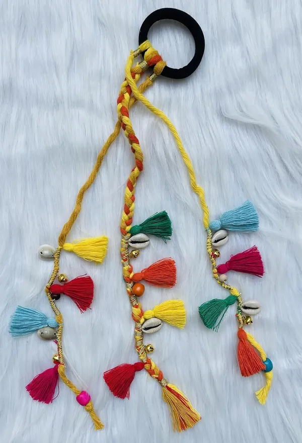 Yellow_Boho_Handmade_Colorful_Hairstring_(Shoulder_Length_|_12-14_inch)_(Pack_of_1)