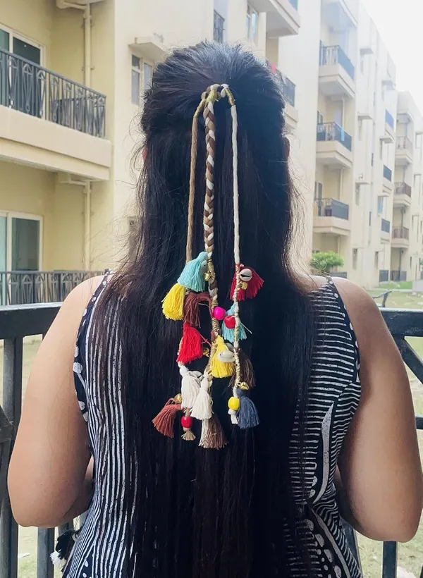 Brown_Boho_Handmade_Colorful_Hair_string_|_(Shoulder_Length_12-14_inch)_(Pack_of_1)