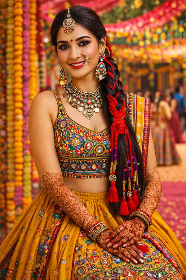 Neelima_-_Boho_Handmade_Parandi_(Red-Pack_of_1)