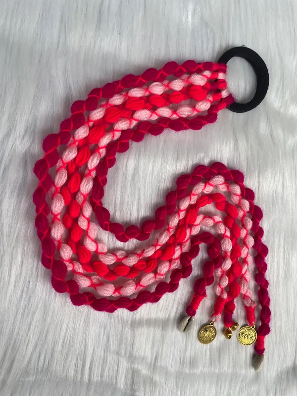 Rang_-_Handmade_Parandi_(Pink)_(Full_Length_20-22_inch)_(Pack_of_1)
