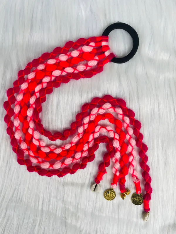 Rang_-_Handmade_Parandi_(Pink)_(Full_Length_20-22_inch)_(Pack_of_1)