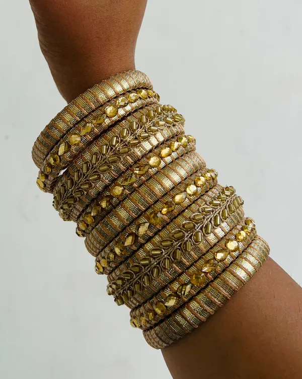 Swarnika_-_Champagenne_Handmade_Bangles_(Stack_of_9)