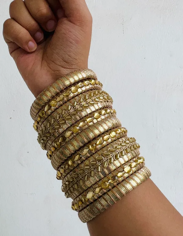 Swarnika_-_Champagenne_Handmade_Bangles_(Stack_of_9)