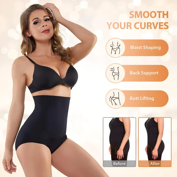 Black_Nylon_Tummy_Shaper_For_Women_&_Girls