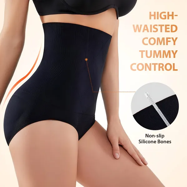 Black_Nylon_Tummy_Shaper_For_Women_&_Girls