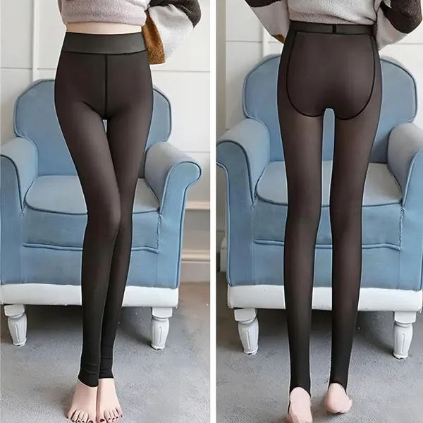 Black_Nylon_Dual_Tone_Stockings_For_Women_&_Girls
