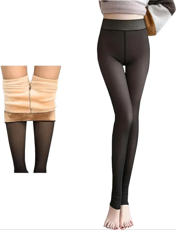 Black_Nylon_Dual_Tone_Stockings_For_Women_&_Girls