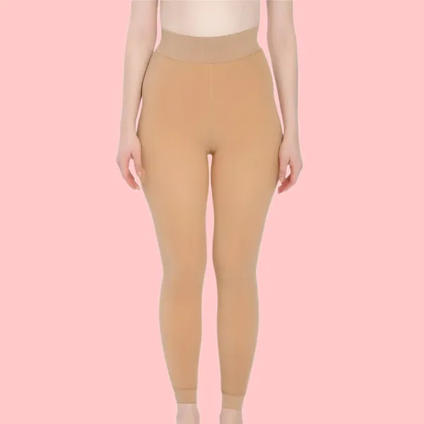 Beige_Nylon_Fur_Stockings_For_Women_&_Girls