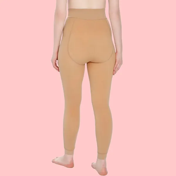 Beige_Nylon_Fur_Stockings_For_Women_&_Girls