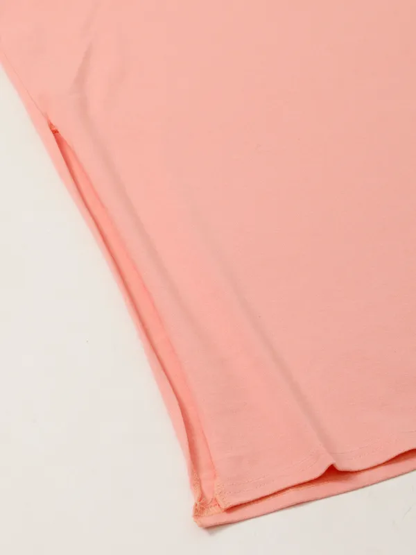 Peach_Cotton_Saree_Shapewear_For_Women_&_Girls