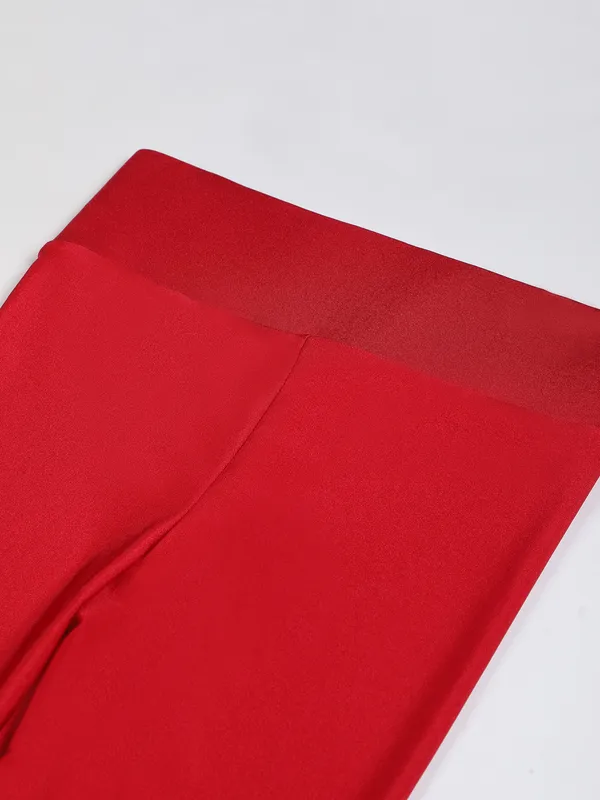 Red_Premium_Luxe_Shimmer_High_Waist_Broad_Belt_Glossy_Leggings_For_Women_&_Girls