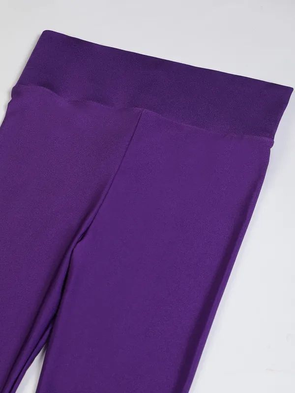 Purple_Premium_Luxe_Shimmer_High_Waist_Broad_Belt_Glossy_Leggings_For_Women_&_Girls