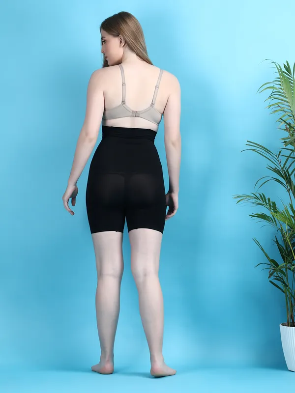 Black_Nylon_Tummy_&_Hip_Shaper_For_Women_&_Girls