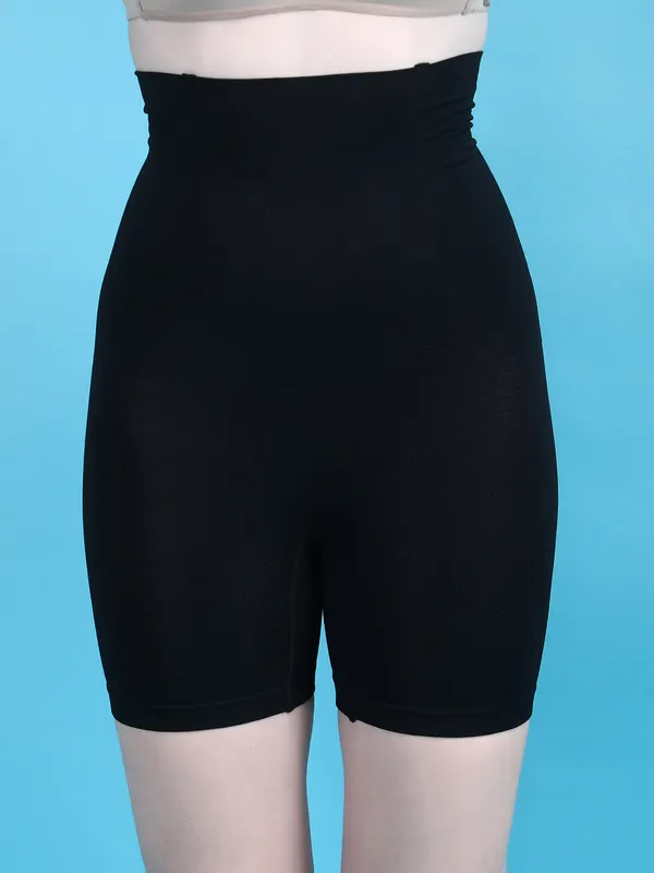 Black_Nylon_Tummy_&_Hip_Shaper_For_Women_&_Girls
