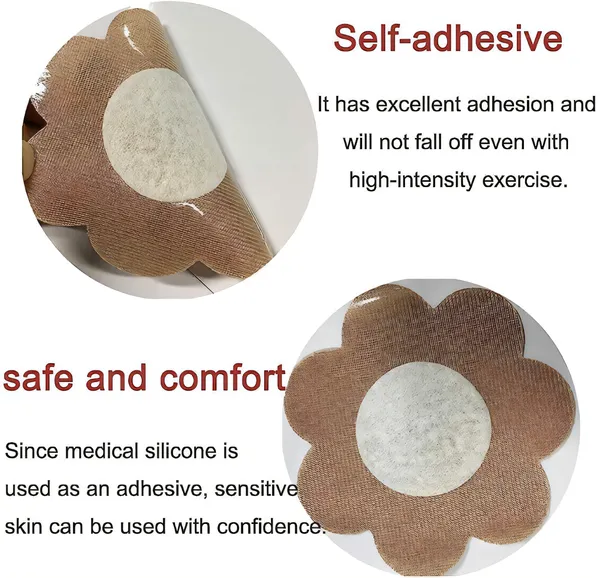 Beige_Satin_Nipple_Pasties_For_Women_&_Girls
