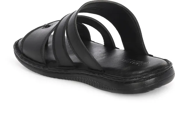 KASTAVA_Synthetic_Cushioned_Comfortable_Men_Sandals_(Black)