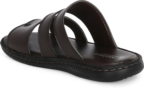 KASTAVA_Synthetic_Cushioned_Comfortable_Men_Sandals_(Brown)
