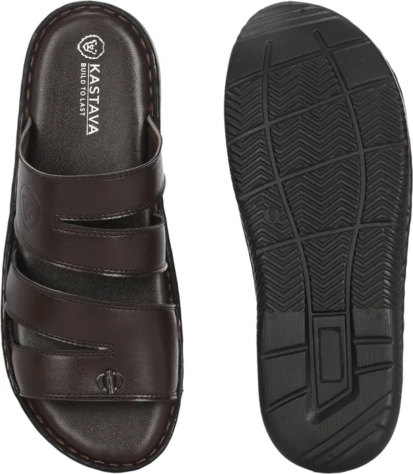 KASTAVA_Synthetic_Cushioned_Comfortable_Men_Sandals_(Brown)