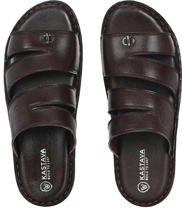 KASTAVA_Synthetic_Cushioned_Comfortable_Men_Sandals_(Brown)