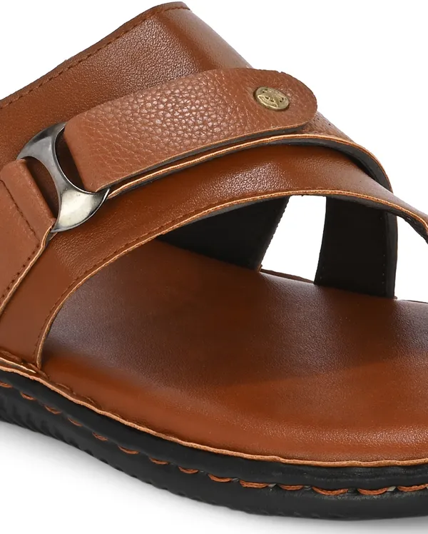 KASTAVA_Cross_Strap_Synthetic_Toe_Ring_Men_Sandals_(Tan)