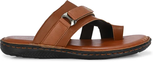 KASTAVA_Cross_Strap_Synthetic_Toe_Ring_Men_Sandals_(Tan)