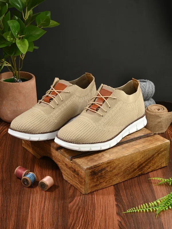 KASTAVA_Premium_Mesh_Lace-Up_Outdoors_For_Men_(Beige)