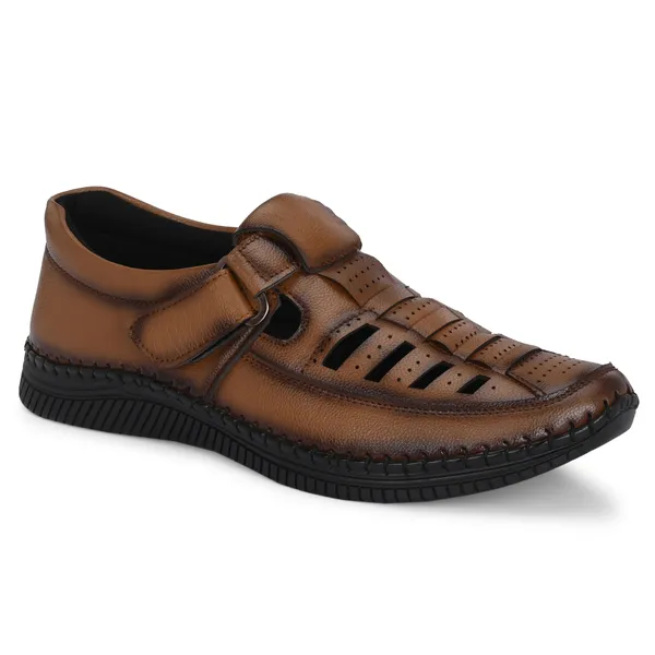 KASTAVA_Premium_Cushioned_Fisherman_Men_Sandals_(Tan)