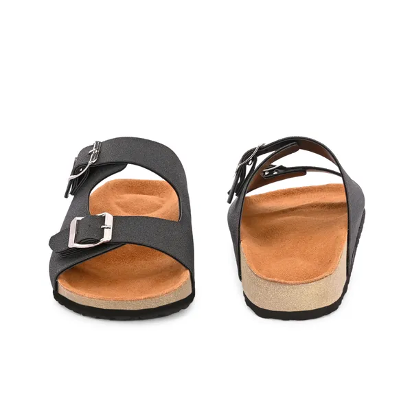 Black_slippers_with_hiqh_quality_sythetic_leather,_genuine_leatherite_cushioned_insoles_and_rubber_sole_for_a_long_lasting_effect