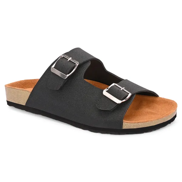 Black_slippers_with_hiqh_quality_sythetic_leather,_genuine_leatherite_cushioned_insoles_and_rubber_sole_for_a_long_lasting_effect