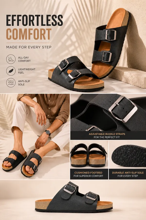 Black_slippers_with_hiqh_quality_sythetic_leather,_genuine_leatherite_cushioned_insoles_and_rubber_sole_for_a_long_lasting_effect