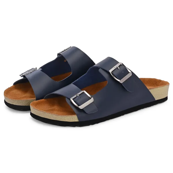 Blue_slippers_with_hiqh_quality_sythetic_leather,_genuine_leatherite_cushioned_insoles_and_rubber_sole_for_a_long_lasting_effect