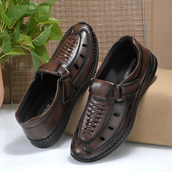 KASTAVA_Premium_Cushioned_Fisherman_Men_Sandals_(Brown)