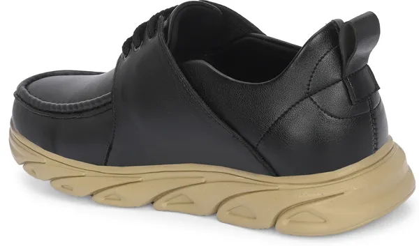 KASTAVA_Casual_Shoes,_Black_Lace_Up_Sneakers_For_Men_(Black)