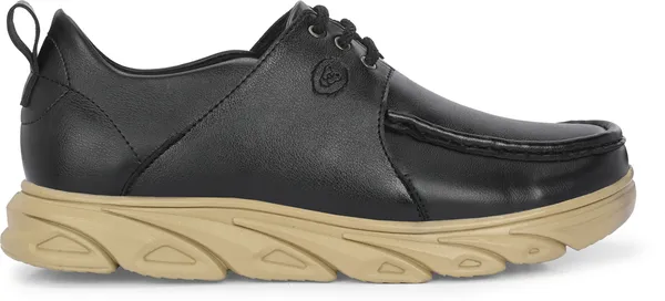 KASTAVA_Casual_Shoes,_Black_Lace_Up_Sneakers_For_Men_(Black)